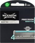 Wilkinson Quattro Titanium Sensitive Scheermesjes 8 stuks