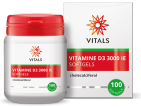 Vitals Vitamine D3 3000IE 100sft