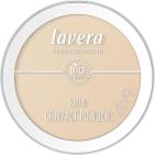 Lavera Satin Compact Powder Medium 02 EN-FR-IT-DE 9.5 Gram