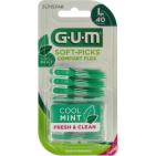 Gum Soft Picks Comfort Flex Mint Llarge 40 Stuks