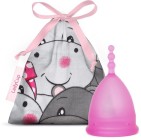 LadyCup Menstruatiecup pinky hippo maat S 1st