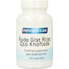 Nova Vitae Rode Gist Rijst + Q10 + Knoflook 60 Vegicaps
