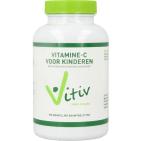 Vitiv Kinder vitamine C zuurvrij 120mg 100 Kauwtabletten