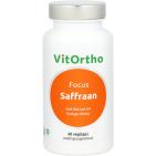 Vitortho Saffraan Focus 60 Vegan Capsules