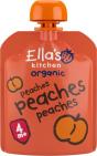 ella's kitchen Peaches 4+ Maanden Knijpzakje Bio 70 Gram