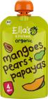 ella's kitchen Mangoes pears & papayas knijpzakje 4+ maanden bio 120G