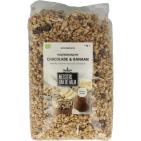 De Halm Havergranola crunchy chocolade/banaan bio 1000G