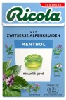 Ricola Menthol Extra Strong Suikervrij 50 Gram