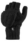 heat holders Ladies converter gloves black one size 1paar
