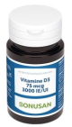 Bonusan Vitamine D3 75mcg / 3000 IE 60 Capsules