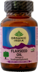 Organic India Flax Seed Oil Vegan 60ca