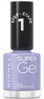 Rimmel London Supergel Nailpolish 28 Purple Haze 12ML