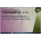 Teva Fexofenadine HCl 120mg 30tb