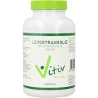 Vitiv Levertraanolie 1000mg vitamine A D 100ca