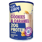 WeCare High protein shake cookies & caramel  340gr