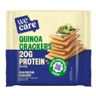 WeCare High protein quinoa crackers 100gr