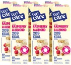 WeCare Meal Replacement Bars Raspberry Almond 6x116gr