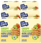 WeCare Lower Carb Crispy Crackers 6x100gr