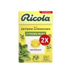 Ricola Citroen Munt Suikervrij Duopak 2 x 50 Gram