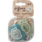 Difrax Lovi Fopspeen Botanic 3+ Maanden 1st