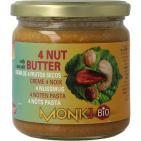 Monki 4 Notenpasta Bio 330 Gram