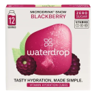 waterdrop Microdrink Snow Blackberry 12 Stuks