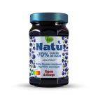 natu Wilde Blauwe Bosbessenjam Bio 240 Gram