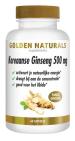 Golden Naturals Koreaanse Ginseng 500mg 60 Veganistische Capsules