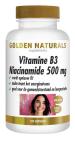 Golden Naturals Vitamine B3 Niacinamide 500mg 120vc