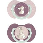 Difrax Lovi Fopspeen 6-18M Girl 2st