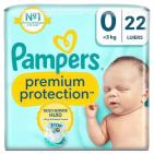 Pampers Premium Protection S0 Key Size 22 St 22st