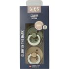 bibs Fopspeen Maat 2 Sage Vanilla Night 2st