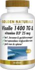 Golden Naturals Visolie 1400 TG Vitamine D3 60 Capsules