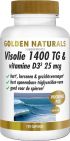 Golden Naturals Visolie 1400 TG Vitamine D3 120 Capsules