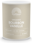 Mattisson Bourbon vanille poeder bio 30g