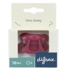 Difrax Fopspeen Natural 18+ M Uni Wildberry 1stuk