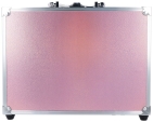 Casuelle Make-Up Koffer Glanzend Roze 1st