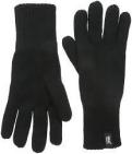 heat holders Flat knit gloves S/M black 1paar