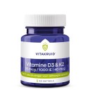 Vitakruid Vitamine D3 & K2 Softgels 90 stuks