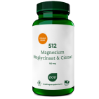 AOV 512 Magnesium Bisglycinaat & Citraat 150 mg 60 tabletten