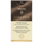 Apivita Hair Color Kit 8.0 Licht Blond 1 stuk