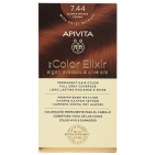 Apivita Hair Color Kit 7.44 Blond Intens Koper 1 stuk