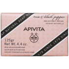 Apivita Natuurlijke Zeep met Roos & Zwarte Peper 125 ML