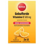 Roter Vitamine C Gebufferde 500 mg 2x12 Kauwtabletten