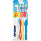 Jordan Tandenborstel Total Clean Medium 4 stuks