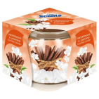 At Home Scents Geurkaars Sandelwood en Jasmin 70 gram