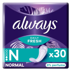 Always Dailies Inlegkruisjes Fresh & Protect Normal 30st