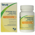 Teva Vitamine B12 1000mcg 120 Smelttabletten