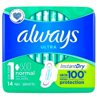 Always Ultra normal plus 14st