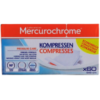 Mercurochrome Kompressen 5 x 5cm 60 stuks